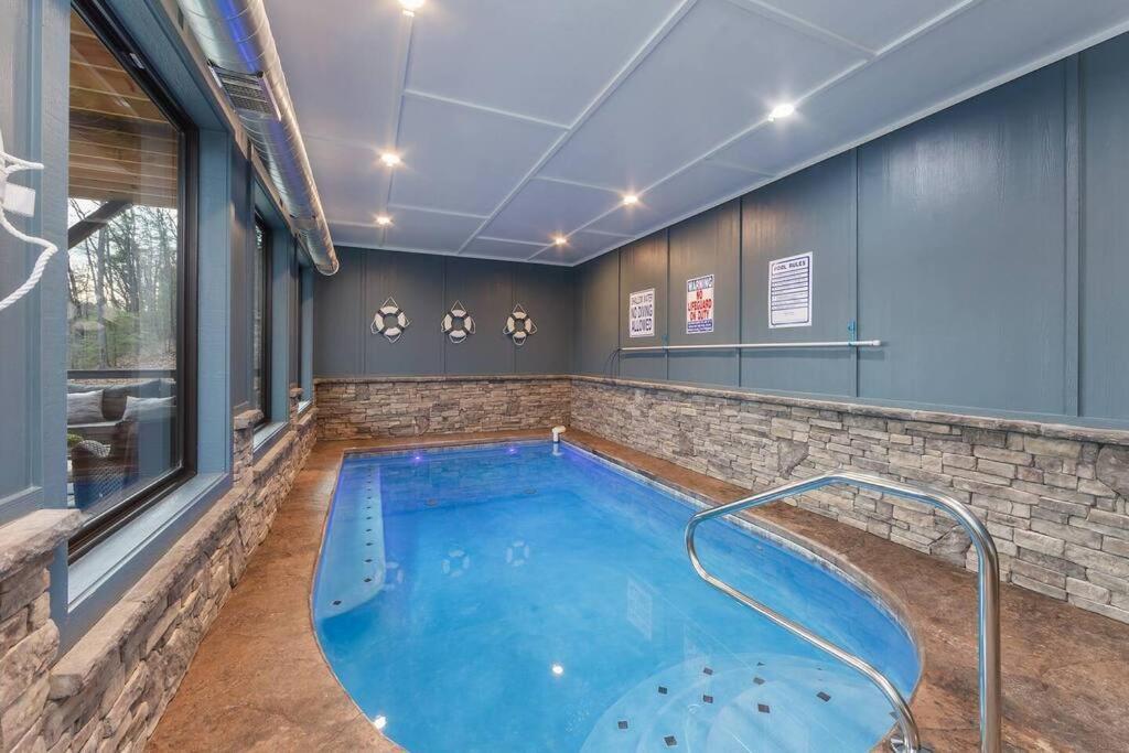 New! Mountain Luxe Heated Pool Arcade Spa Theater Villa Park Settlement Bagian luar foto